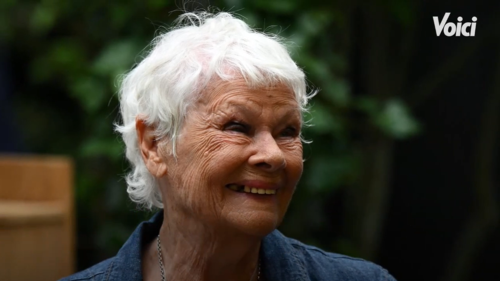 Portrait de l'actrice Judi Dench